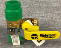 Webstone 1” Female PP-R Metric Socket Pro-pal Ball Drain