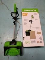 Green works 12" 8A Electric Snow Shovel - Working