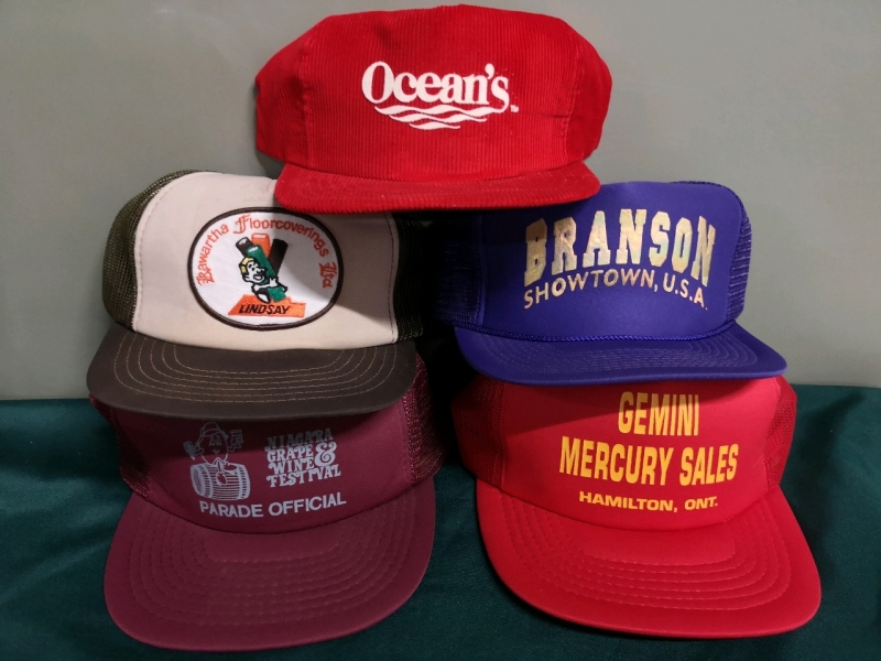 5 Vintage Hats - Niagara Grape & Wine Festival+