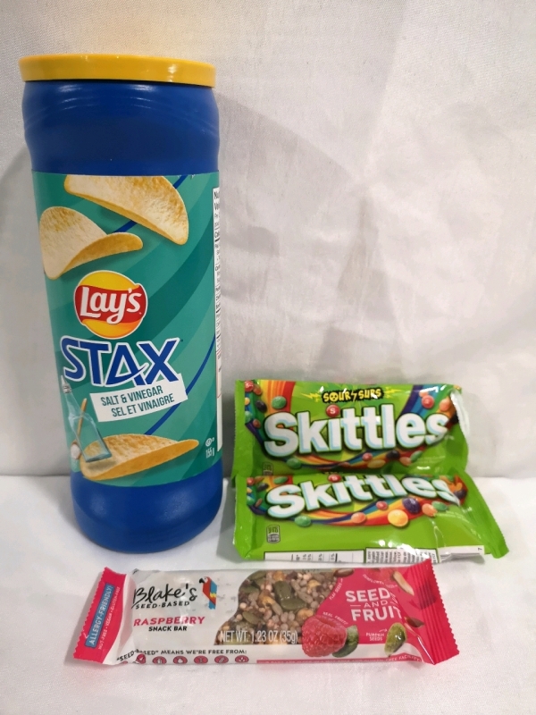 4 New Movie Treats - Skittles, Lay's Stax Chips & Snack Bar