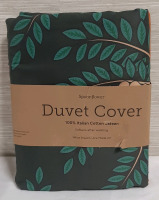 New Spoonflower Full/Queen Size Duvet Cover Retail Value $189.99 CAN