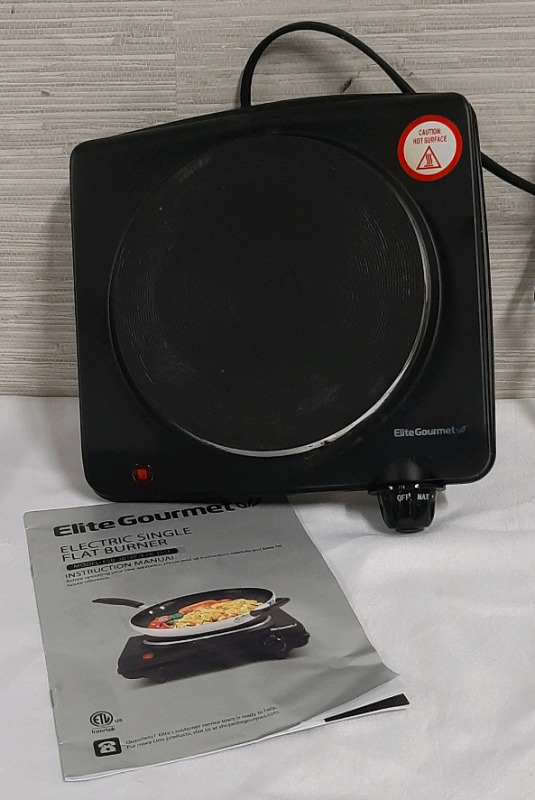 Elle Gourmet Electric Single Burner Tested for power