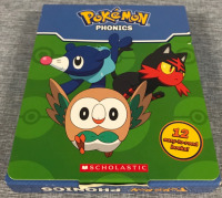 Pok&eacute;mon Phonics 12 Books Scholastic Set