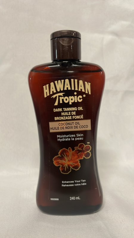 NEW Hawaiian Tropic Moisturizing Dark Tanning Oil, 240ml