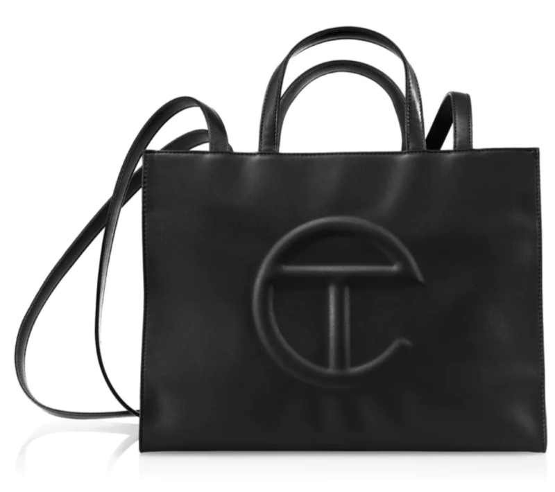 New TELFAR Unisex Medium Shopping Bag (Black M) YF-013-BK-M