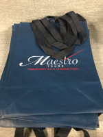 10 Maestro Tours Reusable Bags 12”x15”