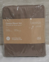 New Silk & Snow Queen Sheet Set 100% Egyptian Cotton Retail $189.00 CAN