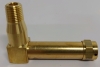 Elbow Brass Oil Level Indicator 3"x2"