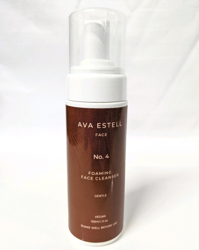 New AVA ESTELL Face No. 4 Gentle Vegan Foaming Face Cleanser (150ml)