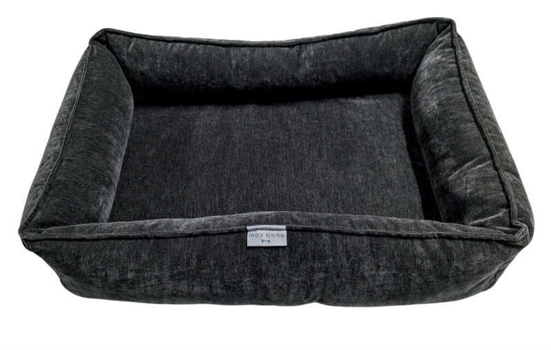 New MAX BONE Davos Dog Bed - Charcoal (Size Medium) Retails for $250!