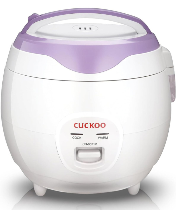 NEW CUCKOO electric rice cooker retails $85