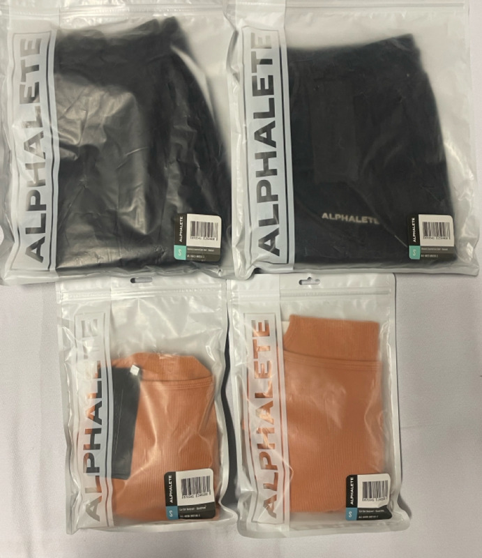 4 NEW with Tags ALPHALETE clothes size S