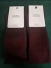 2 pairs New Colorful Standard Organic socks OXBLOOD RED