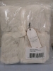 New Faux Fur Throw 50x60" Soft Fuzzy Sherpa Throw - Cream - 2