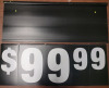 New - 30"×11.5" Price Sign , Can Show Product Price from $00.00 - $99.99 - 2