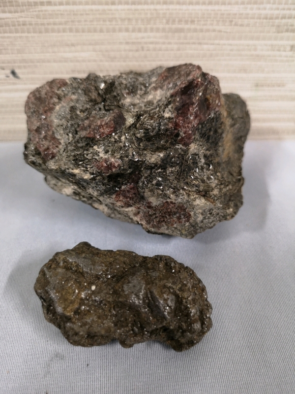 2 Silicate(?) Mineral Stones