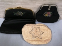 3 Vintage Purses - Belgium, West Germany & Montreal