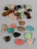 30 Polished Small Gemstones + Small Bottle with Cork - 2