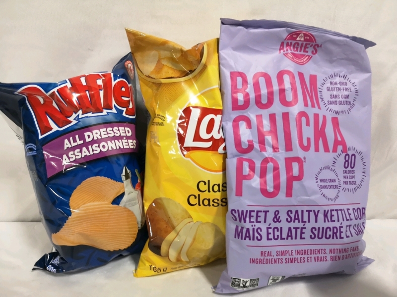 Movie Night Treats! 3 New Bags Chips & Boom Chicka Pop