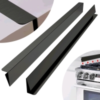 New IIIOIIIA Stove Counter Gap Cover (2 Pack) - 25.5", Black