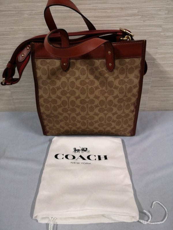 Coach Purse /Handbag with Dust Cover