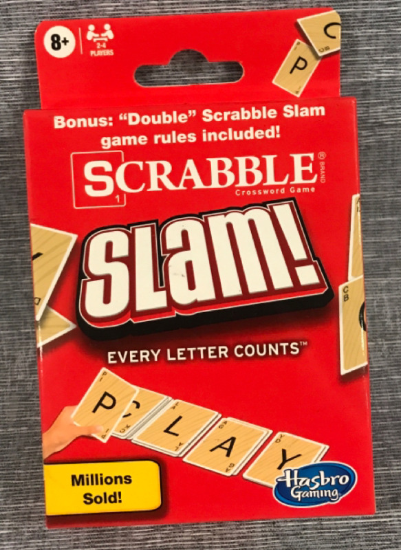 New Scrabble Slam! Card game