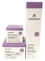 New* ARBONNE Age Well Eye Cream 15ml, Restoring Cream 50ml & Toning Most 50ml (Past Date 11/2023)