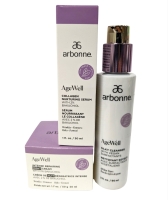 New* ARBONNE Age Well Serum 30ml, Night Cream 50ml & Silky Cleanser 90ml (Past Date 11/2023)