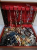 Full Box of Various Unsorted Jewelry - Necklaces, Bracelets +++