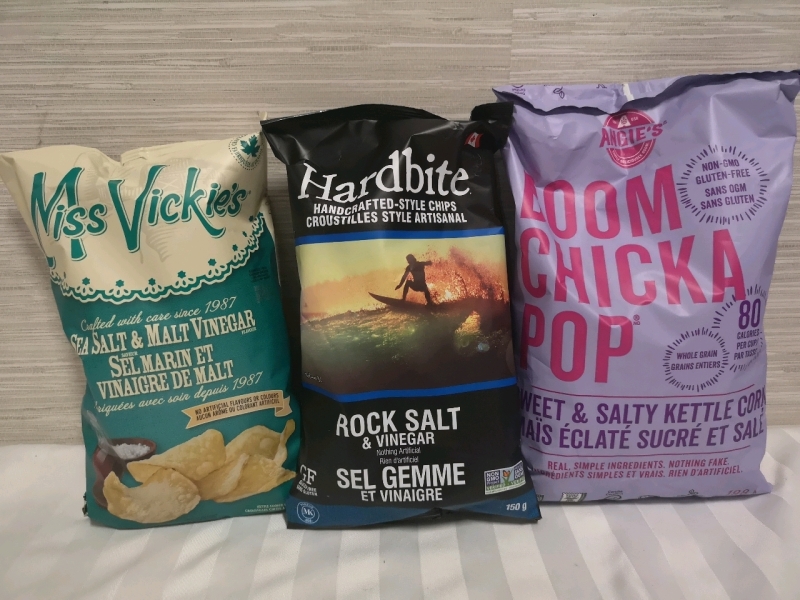 Movie Night Snacks - Miss Vickie's, Hardbite & Angie's