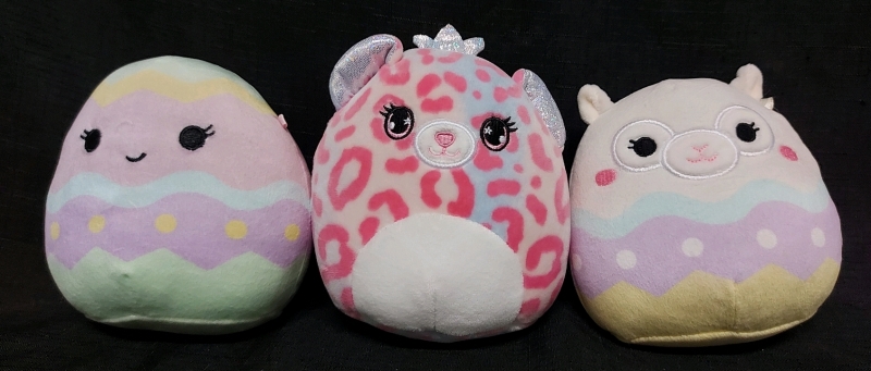 3 Original Squishmallows Kelly Toys