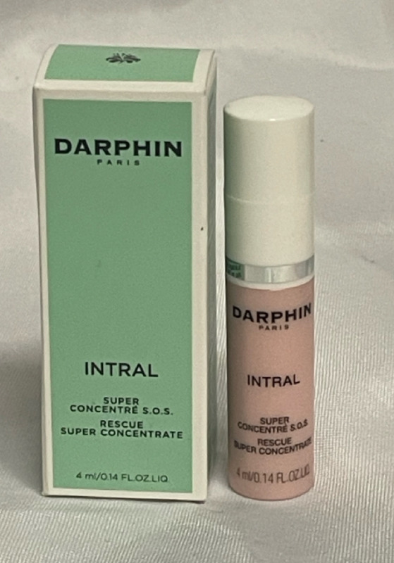 NEW Darphin Intral Daily Rescue Serum - Soothe, Hydrate, Revitalize 0.14 oz