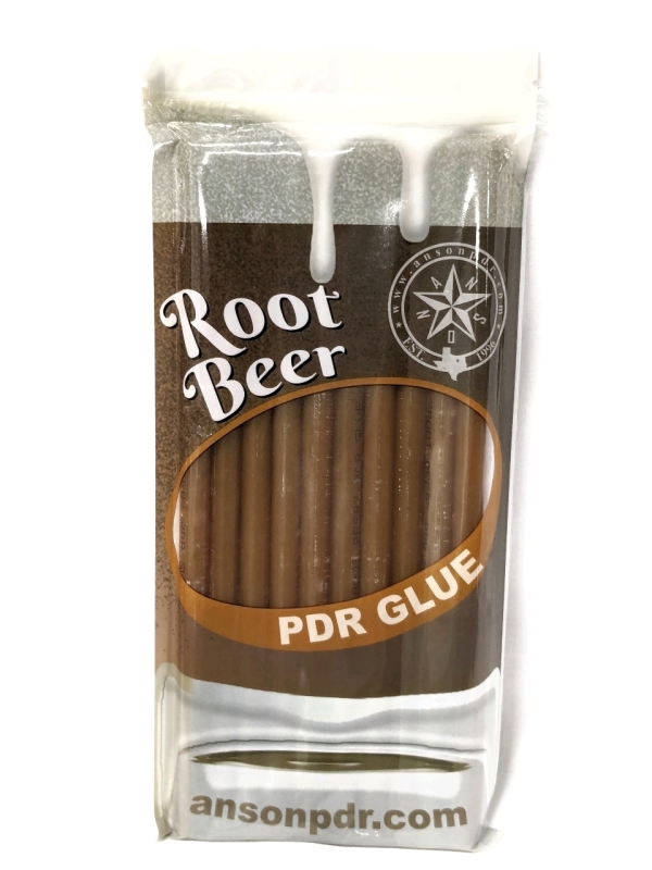 New ANSON Premium Automotive PDR Root Beer Hot PDR Glue (Ten 10" Long Sticks)