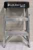 Louisville 2-step 25" Tall 300lb Max. Step Ladder , Foldable - 3