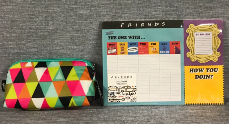 New F.R.I.E.N.D.S Desk Planner & Hilary Pencil Case