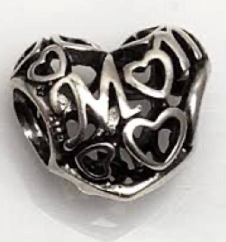 Pandora Sterling Silver Motherly Love Heart Charm New