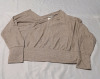 New Size L Stella & Dot asymmetrical sweater