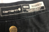 Carhartt 38x34 Relaxed Fit Jeans mens Patch needed - 2