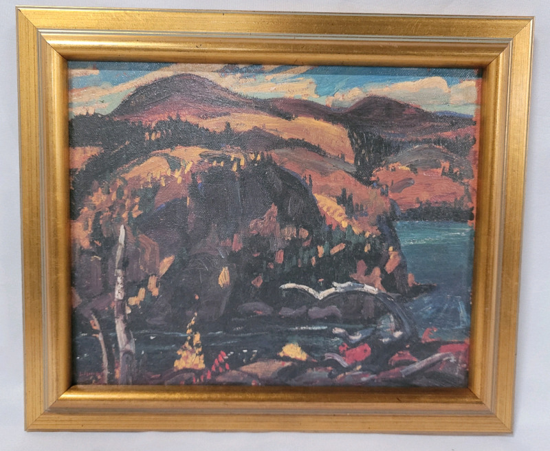 Vintage Air Canada Group of 7 Artagraph "Lake Superior" Arthur Lismer