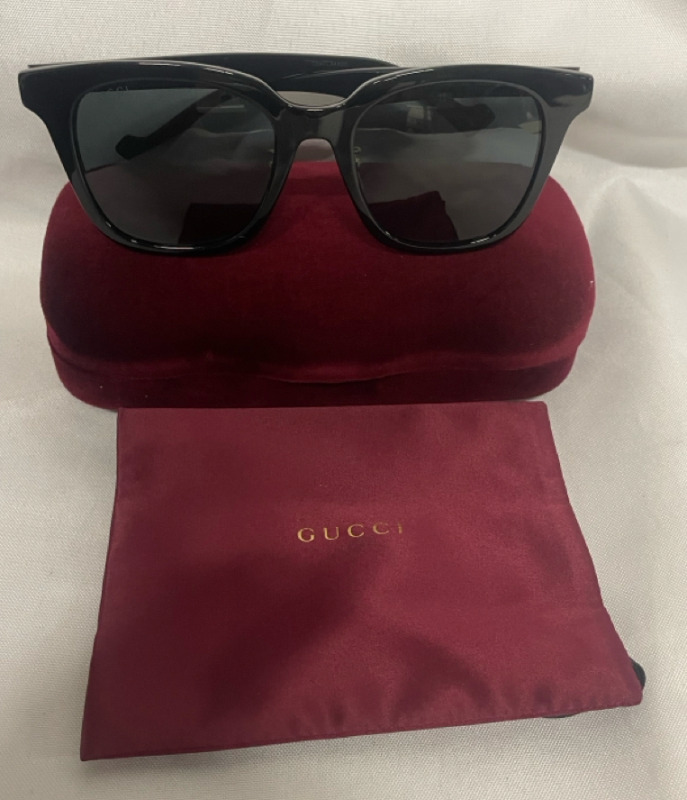 NEW with tag GUCCI GG1000SK 001 55 Sunglasses retail $610