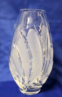 Vintage Signed WATERFORD Marquis Crystal Vase 10" Tall