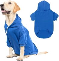 New KOOLTAIL Size XL Basic Dog Hoodie - Soft and Warm Dog Hoodie Sweater with Leash Hole and Pocket