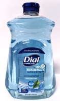 New DIAL Complete Antibacterial Hand Soap Refill Bottle : Spring Water Scent : 1.53L