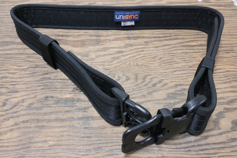 New - Unisync 2" Duty Belt / Tactical Utility Belt . Size Large , Black