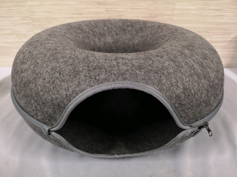 Like New Cat Felt Donut Tunnel - 20" Diameter and 8" tall