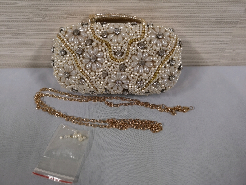 Bling Flower Clutch / Purse