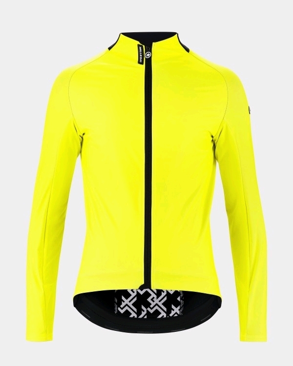 New ASSOS MILLE GT Ultraz Winter Jacket EVO : Color: Fluorescent Yellow (Size Medium) Weighs Only 700g!