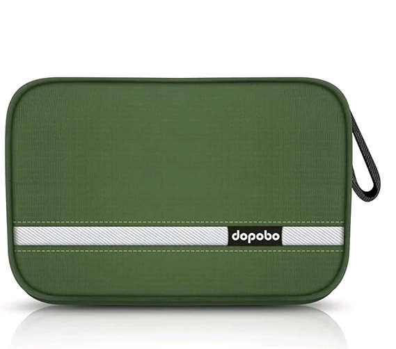 Dopobo Travel Toiletry Bag for Women & Men . Waterproof Makeup & Shaving Bag w/Hanging Hook