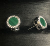 WBJ New 2 Pair Stone Earring Studs Boxed - 4