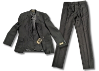 New CEKCEN 100% Wool 3-Piece Suit | Slim Fit | Size 50* See Description for Full Sizing